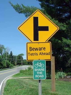  challenge: literal road signs